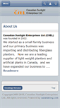 Mobile Screenshot of canadiansunlight.com